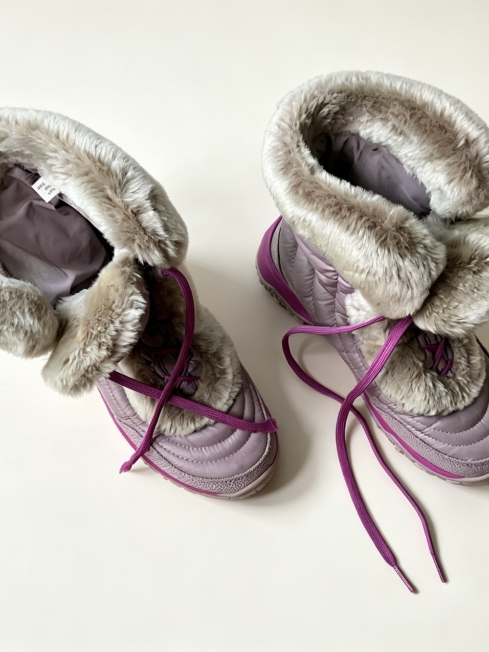 The North Face Faux Fur Trim Insulated Winter Snow Boots US 5 EU 37